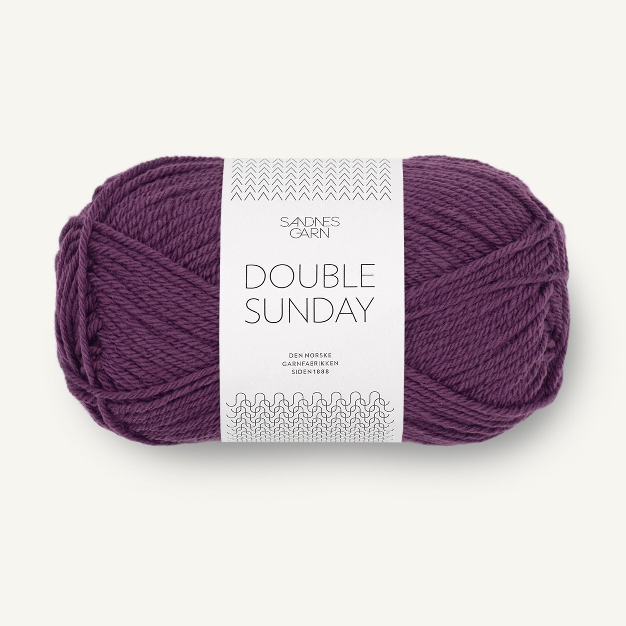 Double Sunday by SANDNES GARN - BJØRNEBÆRSAFT (4672) - 50 g / approx. 108 m Wool