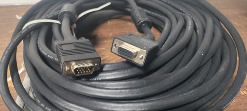 100 FT SVGA Super VGA Video Extension Cable Male to Female TV PC Heavy Duty - Picture 6 of 12
