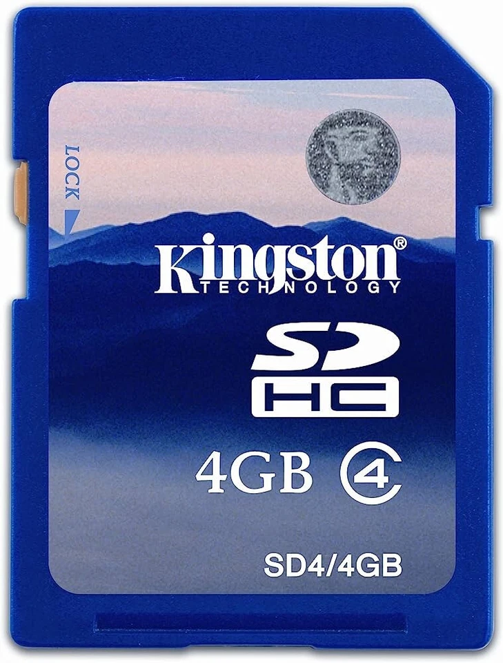 Kingston 4GB SDHC Secure Digital High Capacity Class 4 Card SD4/4GB - Image 3 of 3