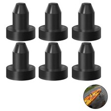 6 Pack Kayak Drain Plug 1/2 Inch Rubber Scupper Plugs Drain Holes Stopper Bung