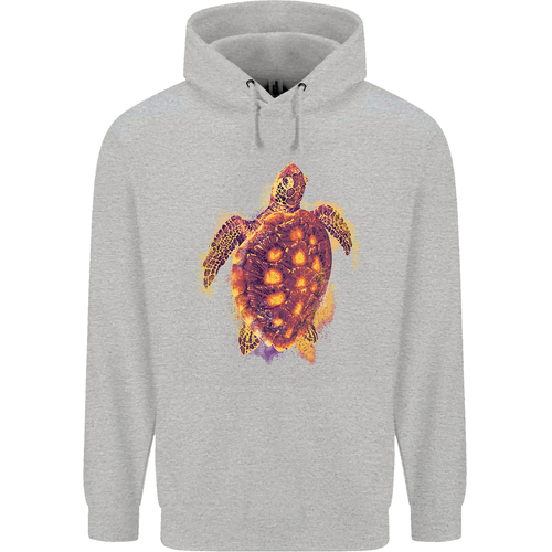 A Watercolour Turtle Childrens Kids Hoodie - Picture 52 of 87