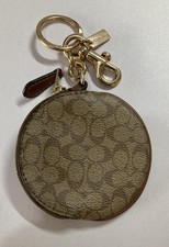 Coach Coin Wallet Bag Charm Key Ring