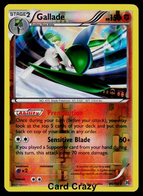 Gallade 84/162 Reverse Holo - XY - BREAKthrough Pokemon Card [Near Mint]