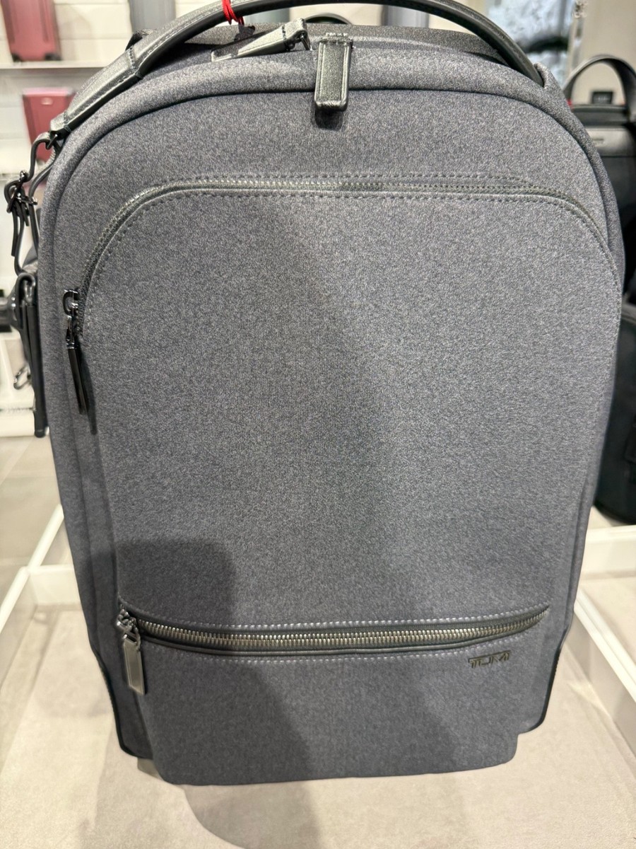 NEW Tumi Harrison BRADNER 16.5” Laptop Backpack - DARK CHARCOAL