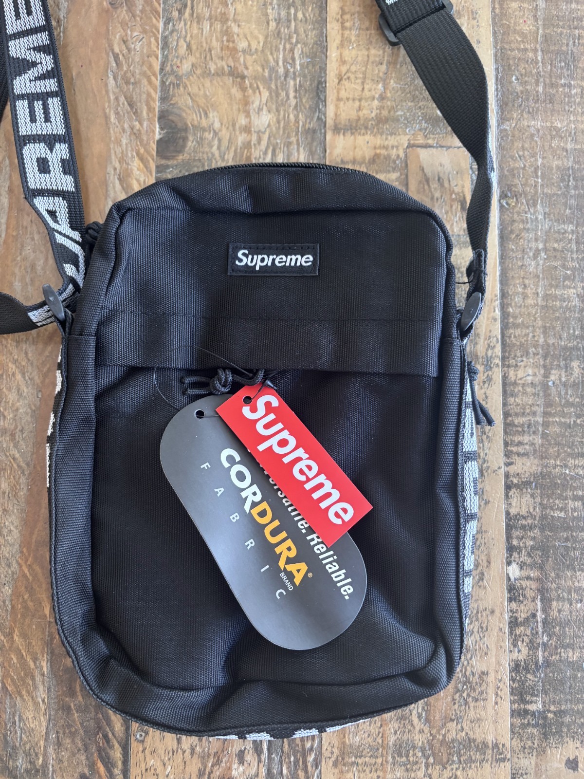 Supreme Shoulder Bag Black Streetwear