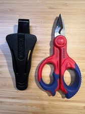 Knipex 95 05 155 SB Electricians’ Shears Scissors with Belt Pouch 155mm