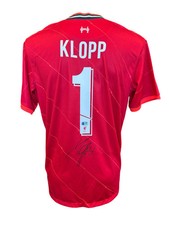 JURGEN KLOPP SIGNED 2021/22 LIVERPOOL FC HOME SHIRT (ACG CERT AG17224)