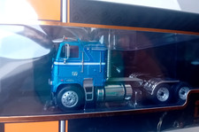 TR046 Freightliner FLA 1993 Model Truck Cab Unit 3 Axle 1993 IXO Diecast Blue
