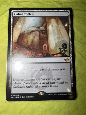 Cabal Coffers #301 Modern Horizons 2 MH2 Magic MTG NEW MINT