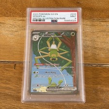 PSA 9 Pokemon Scarlet & Violet Base - 243/198 Spidops ex - SIR
