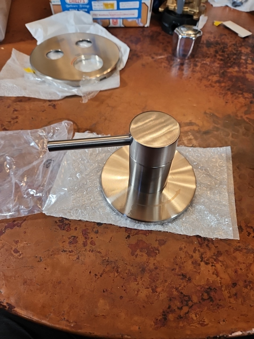 Signature Read!!  Hardware Lexia 6 Function Diverter Trim - Brushed Nickel 