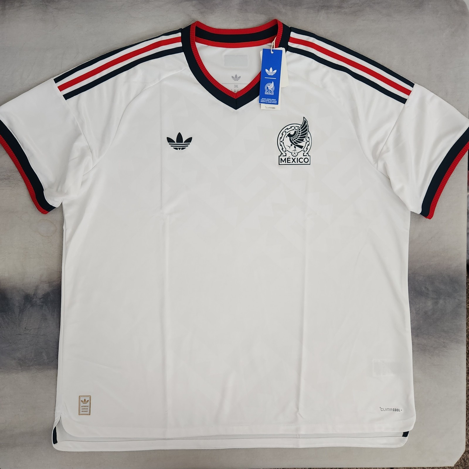 Adidas Mexico 26 Away Authentic Soccer Jersey Men's Size 3XL New JY5539
