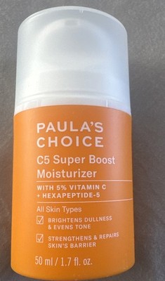 Paula's Choice C5 Super Boost Moisturizer 1.7 oz Sealed