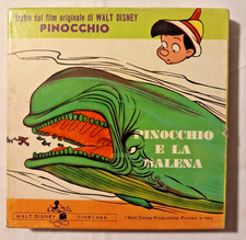 Disney Cinecasa–Pinocchio e la Balena (2104)–Pellicola 8mm St. 8 – A Colori-Raro