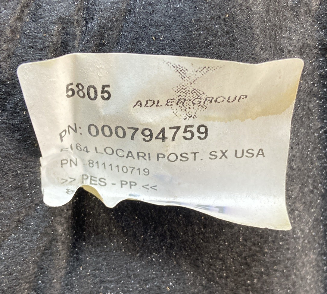 2018-2023 Ferrari Portofino F164 Rear Left Fender Liner Shield 794759 OEM
