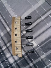 Nichicon brand radial leaded aluminum electrolytic capacitors 25v 22uf