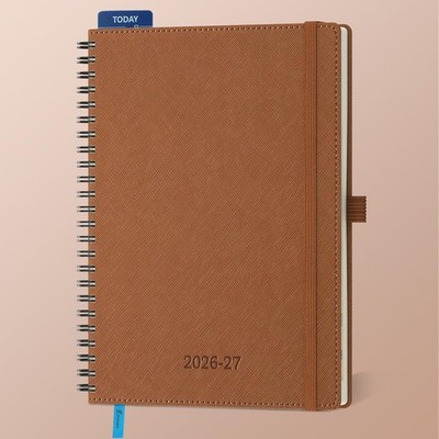 Kalender 2026 2027 Wochenplaner,A5(21,9x 16,2cm),18-Monate Buchkalender