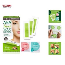 Facial Wax Strips - Hypoallergenic All Skin Types - Facial Hair Removal For W...