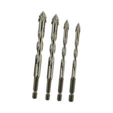 4Pcs Four Flute Sawtooth Eccentric  Punching Hole