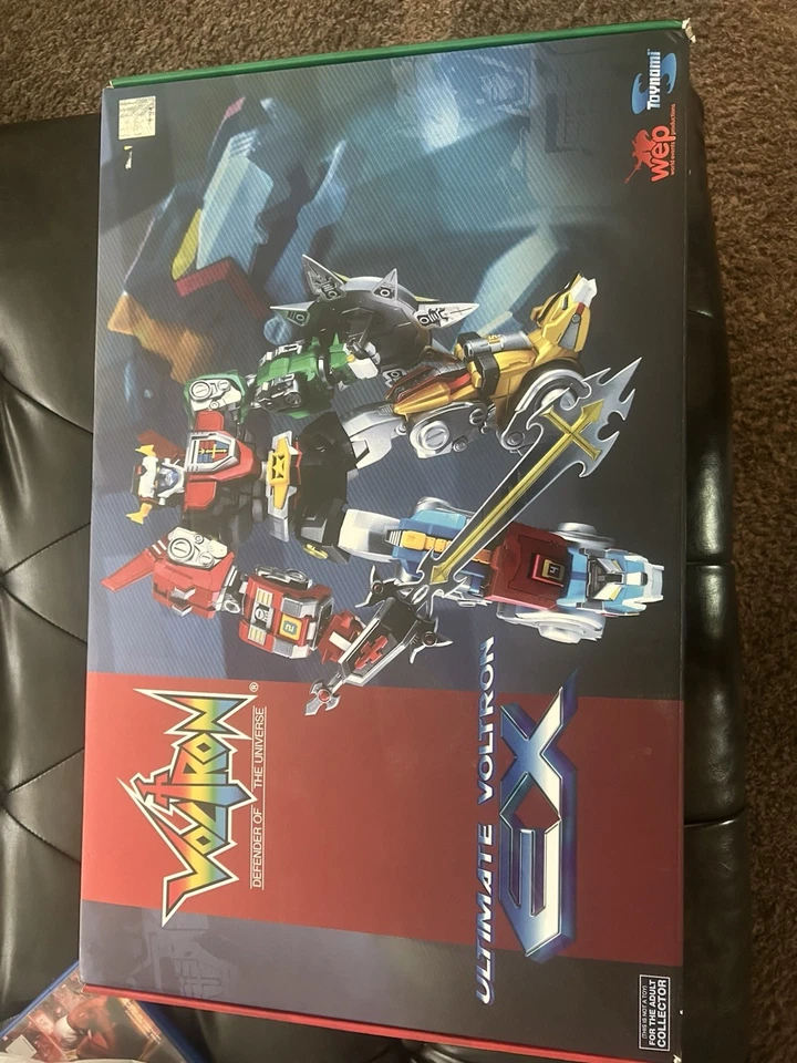 Voltron Golion Ultimate EX Ver. Gigante 40Cm Toynami 原装棕色盒装密封 — 第 3/4 张图片