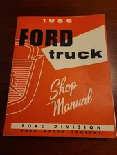 1956 Ford truck shop manual Vintage FORD MOTOR COMPANY 