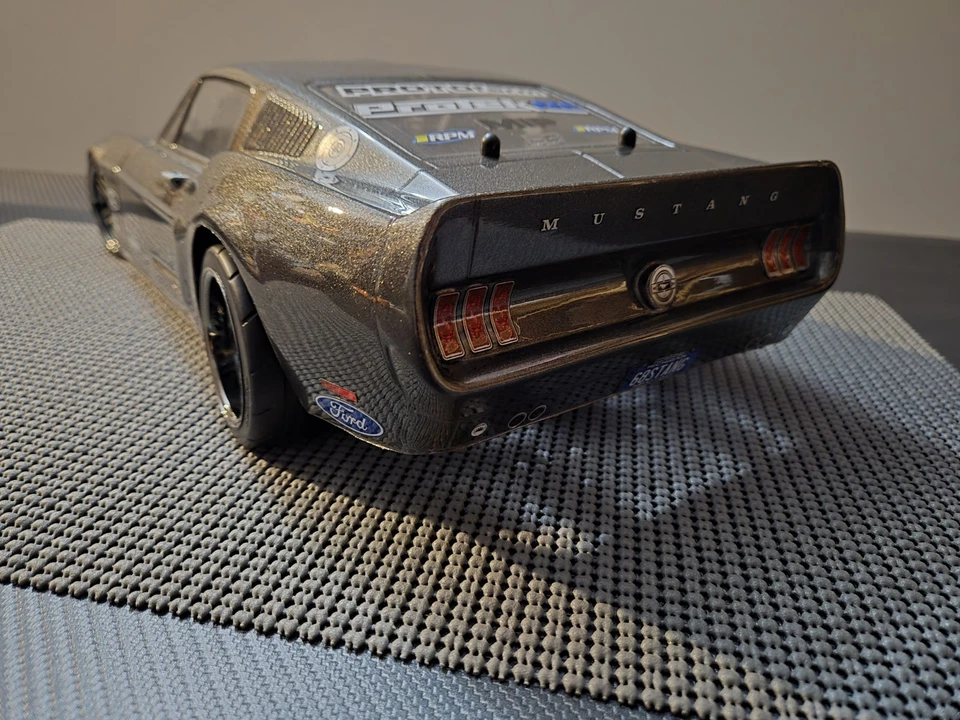Traxxas Nitro 4Tec 2.5R CarbonFiber Titanium RPM Aluminum 68 Ford Mustang M3 BMW - Image 3 of 4