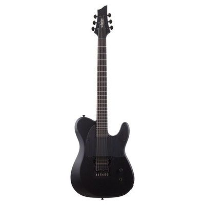 Schecter PT Black Ops, Satin Black Open Pore - E-Gitarre