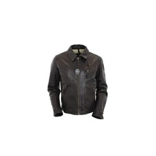 Giubbotti Uomo Blauer Kurtka Męska Skóra BLUL01284 BLUL01284370 Marronee