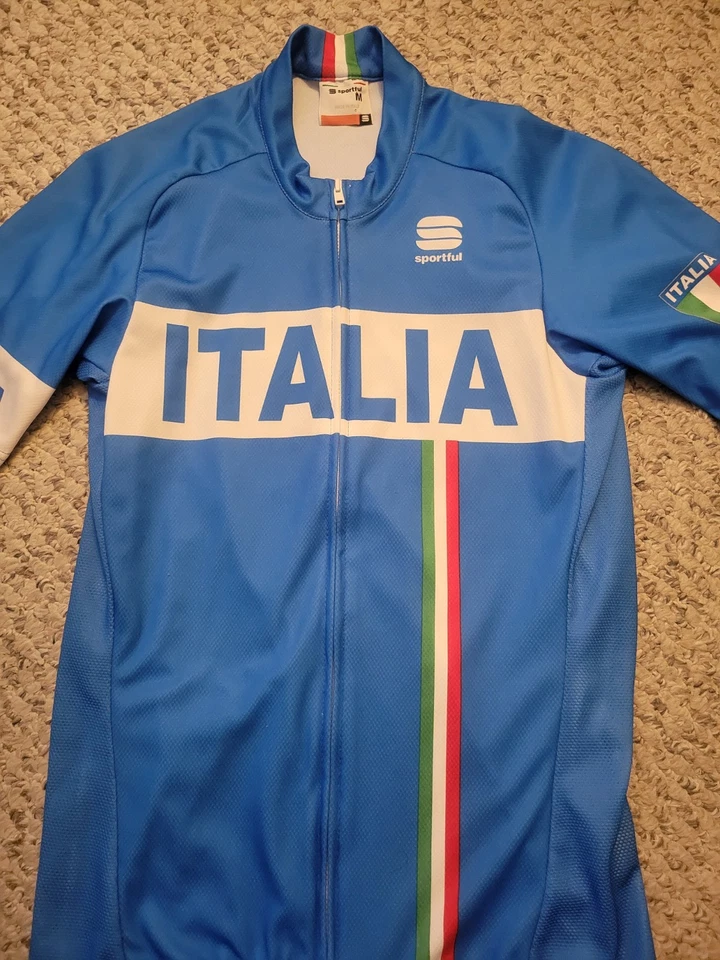 Camiseta deportiva de ciclismo Sportful Italia mediana Foto 2 de 4