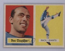 1957 Topps Don Chandler #23 Rookie RC