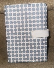Weight Watchers PP Pocket Guide Protective Cover Book Jacket Silver Polka Dot