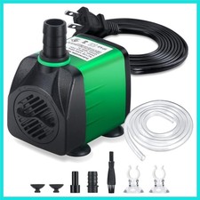 Fountain Pump, 220GPH 15W 900L/H Water Fountain Pump, Outdoor Submersible Fou...