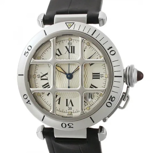 Cartier Pasha 38mm Grid 1 1847 / Ltd W3102255 #023