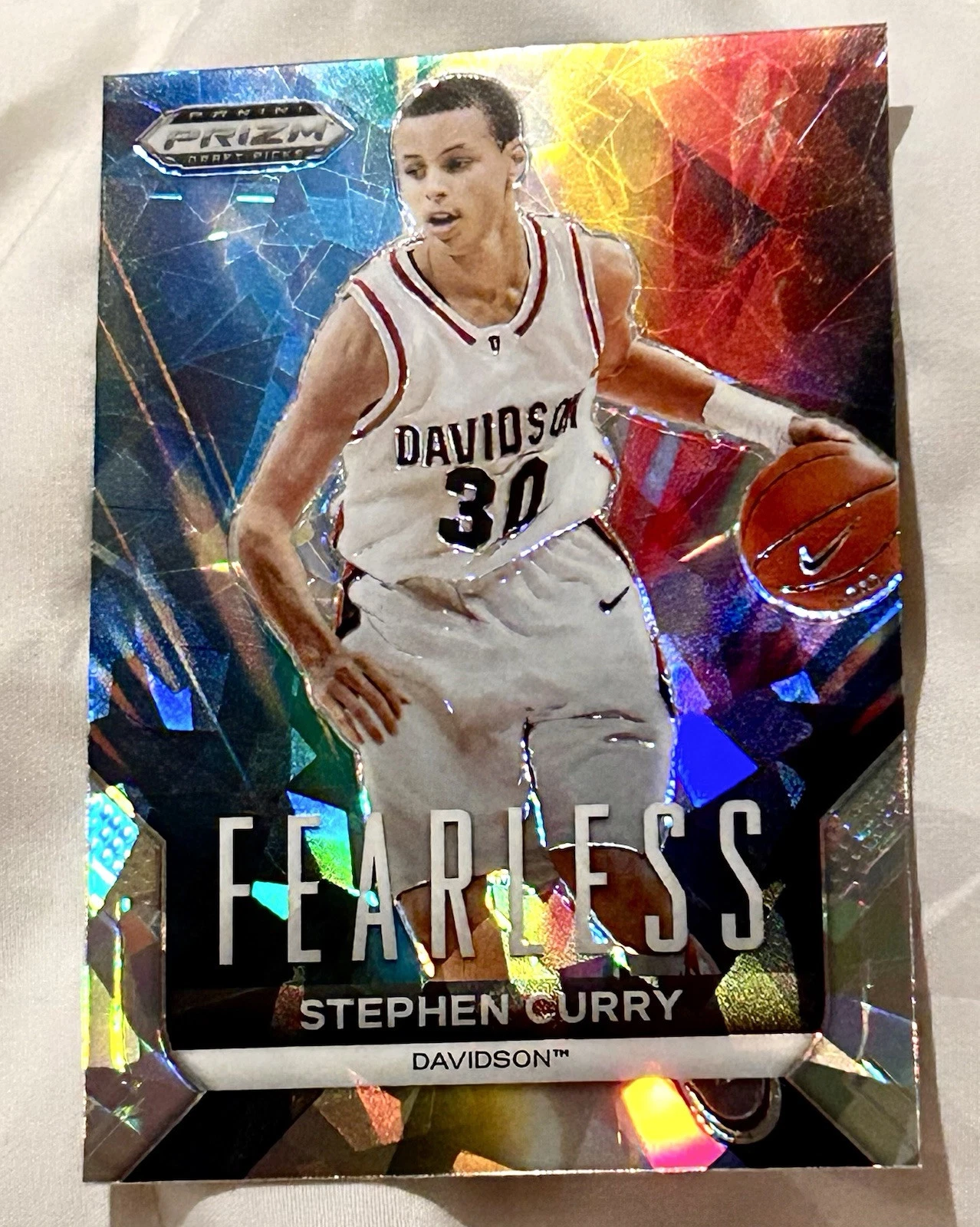 2024 Panini Prizm Draft Picks - Fearless Stephen Curry #19 Ice Prizm