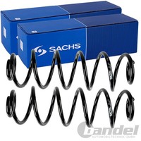 2X Sachs Fahrwerksfedern Satz Hinten Passend FÜR Audi A4 A6 Links+Rechts | 994