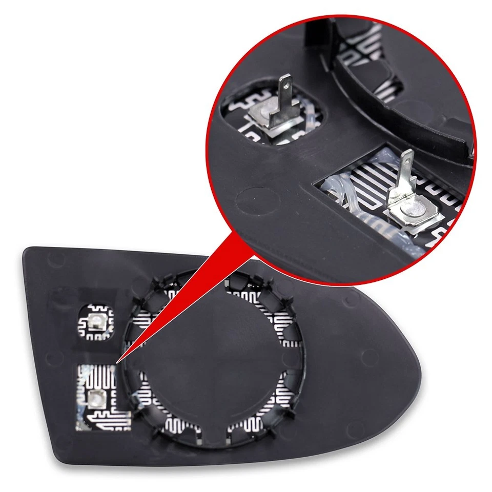 VETRO DELLO SPECCHIO ESTERNO SINISTRO RISCALDABILE PER OPEL ZAFIRA A - Immagine 2 di 2