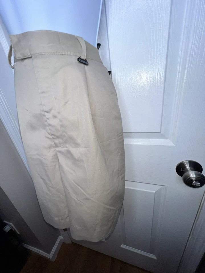 Женские плиссированные шорты из микрофибры хаки Callaway Golf By Nordstrom размер 8 США M - Изображение 4 из 4