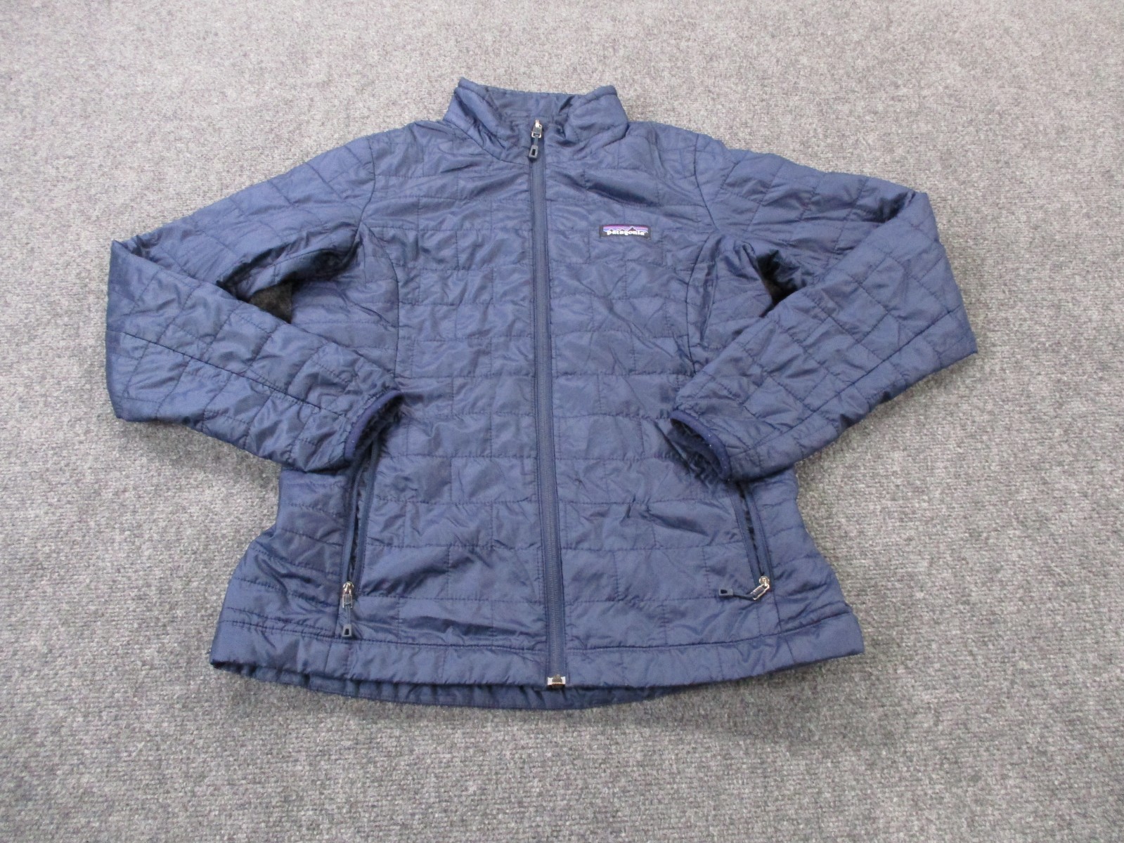 Patagonia Jacket Womens S Blue Nano Puff Puffer Sweater Quilted Outdoors 84217