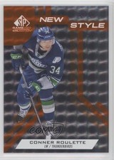2021 SP Game Used CHL Edition Orange Foilboard 84/99 Conner Roulette #NS-CR 0k85
