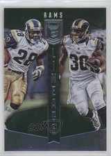 2016 Donruss Elite Lineage Green Todd Gurley II Marshall Faulk #LN-FG HOF fm0