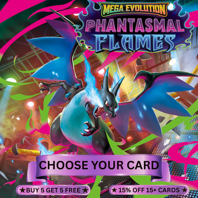 Pokemon - Phantasmal Flames Singles Choose Your Card NM (Holo/Reverse/ex)
