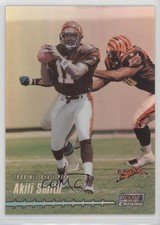 1999 Topps Stadium Club Chrome Refractor Akili Smith #128 0a2