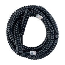 Rca Tp282blrv Standard Handset Coil Cord 25 Ft.; Black 
