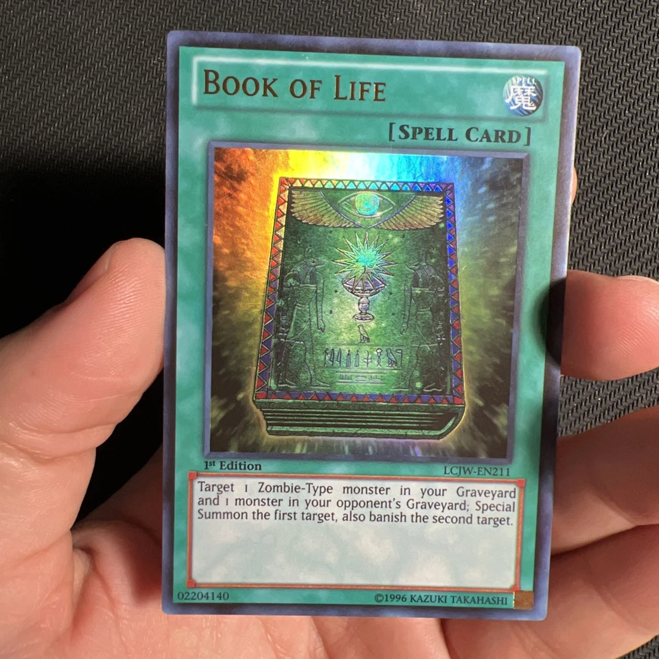 Book Of Life - Ultra Rare 1st Edition LCJW-EN211  YuGiOh Legendary Collection 4 - Image 4 of 4