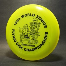 Wham-O World Class Frisbee 81 E 1994 World Senior Flying Disc Championships