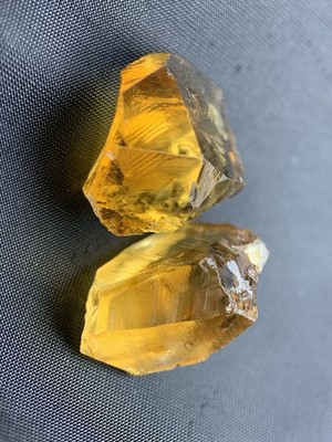 15.40 Carat Facet Quality Rough Madera Citrine From Brazil