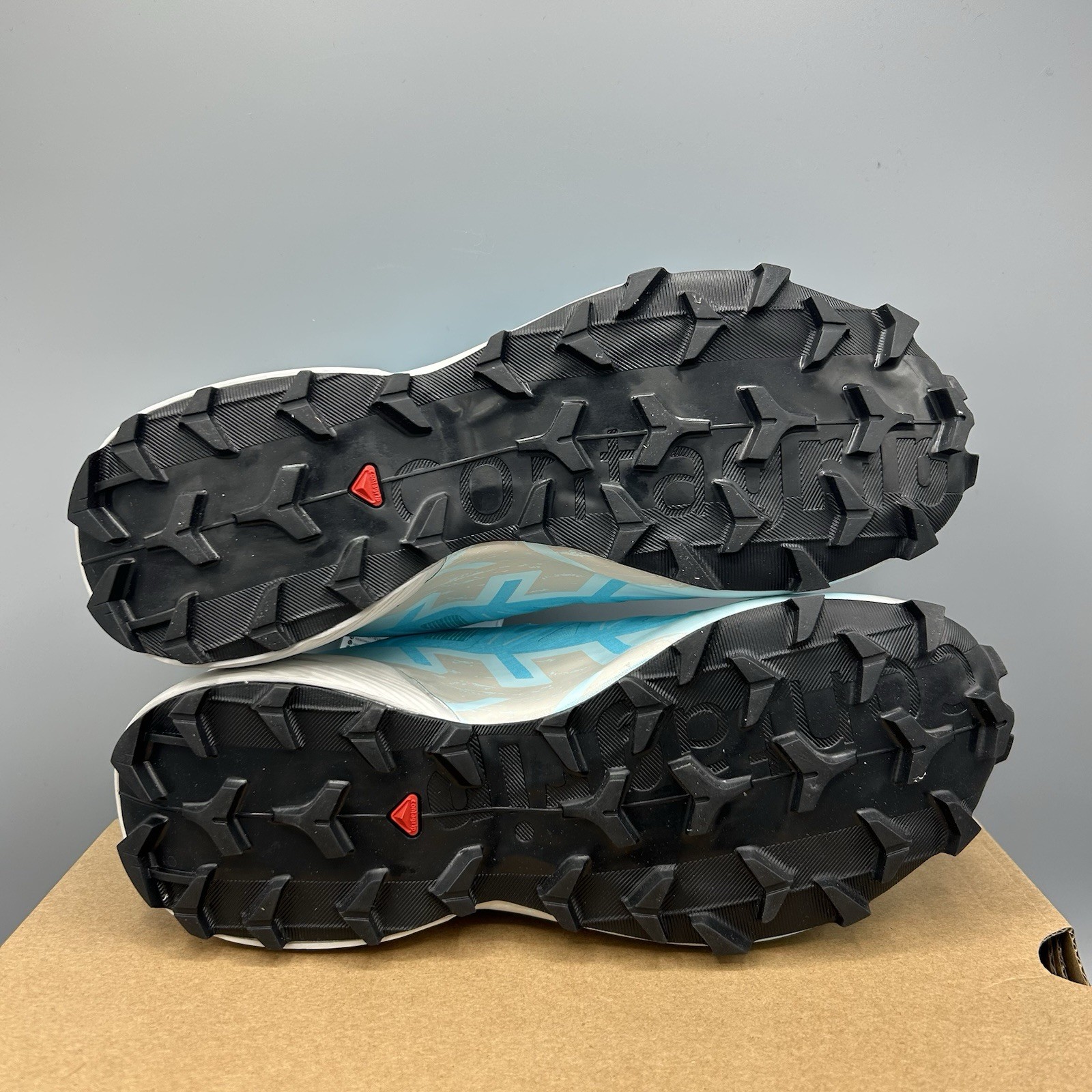 Scarpe da ginnastica Salomon Speedcross 6 blu ghiaccio trail running passeggio UK 6 EU 39