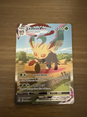 Leafeon VMAX (Alternate Art Secret) 205/203 SWSH07: Evolving Skies Holo |  eBay