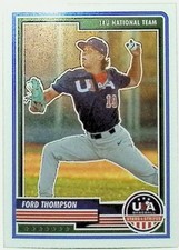 2023 PANINI USA STARS & STRIPES #17 FORD THOMPSON BASE CARD NM-MT