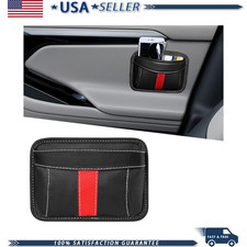 Car Seat Side Pocket Organizer Leather Gap Filler Suv Truck Automobcolor Black Car Seat Side Pocket Organizer Leather Gap Filler Suv Truck Automobcolor Black